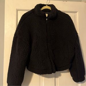 Harper Heritage Black Sherpa Jacket